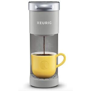 Keurig K-Mini Single Serve K-Cup Coffee Maker in Studio Gray